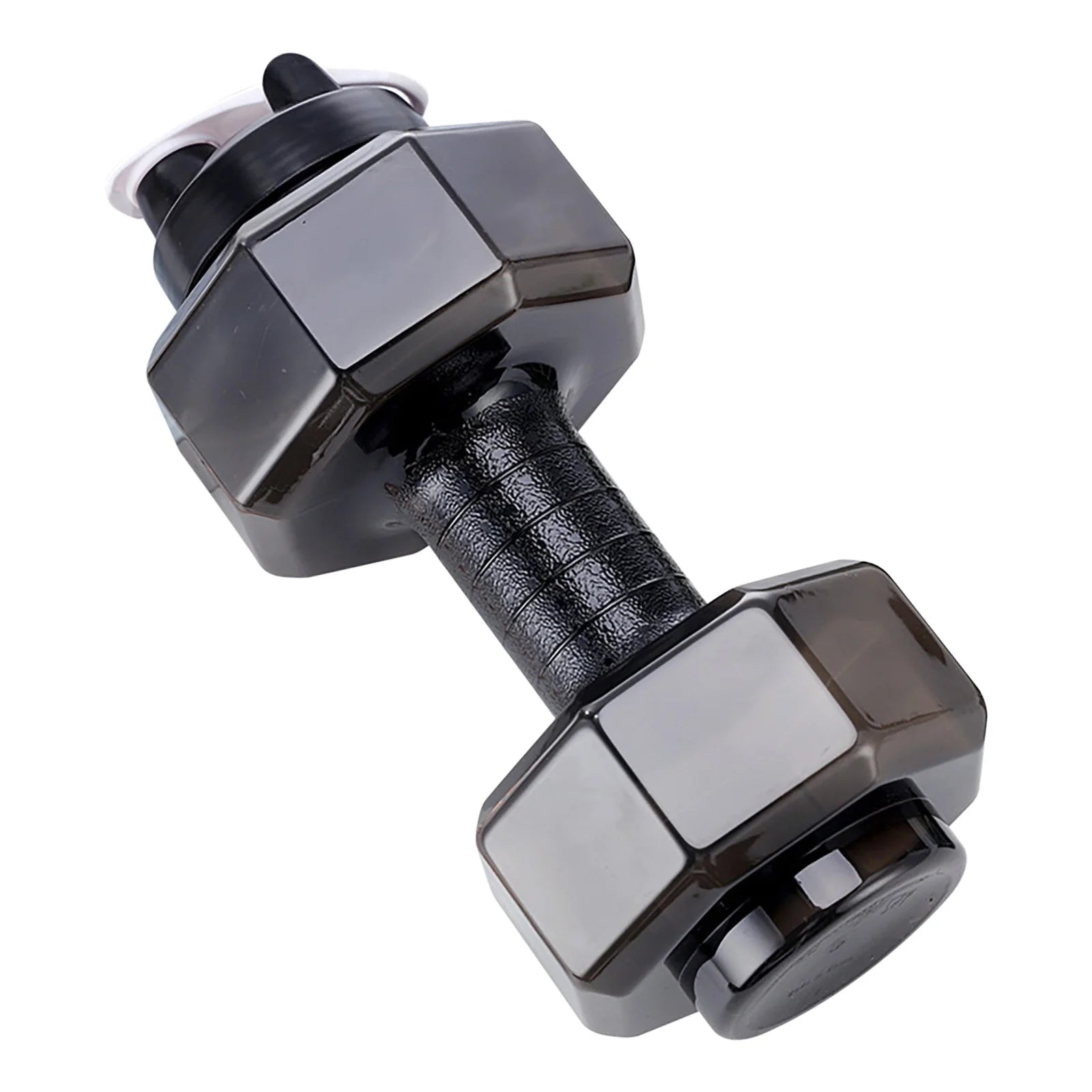 2.2 L Dumbbells Large Sport Water Bottle Freerunning Fitness Kettle Gym Large -Capacity Dumbbell Water Bottle Dumbbell Shape Water Bottle Sports Workout Portable See Through